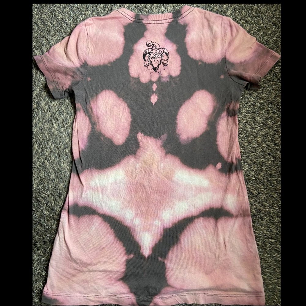 Weyerbacher Bleach Tie Dye Tee Pink & Grey